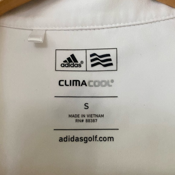 Adidas Athletic Sleeveless Golf Polo Shirt Small - Picture 7 of 7